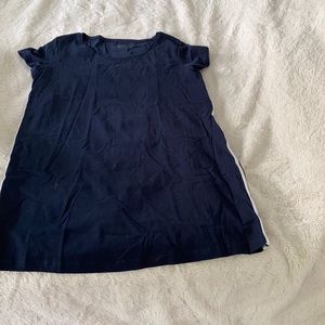 Navy blue T-shirt dress
